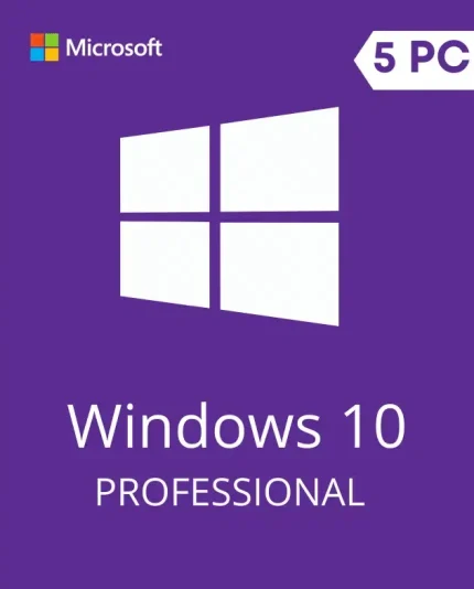 Windows 10 Pro License Key 5 PC Activation