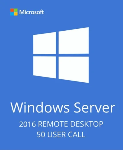 Windows Server 2016 RDS CALs 50 User License