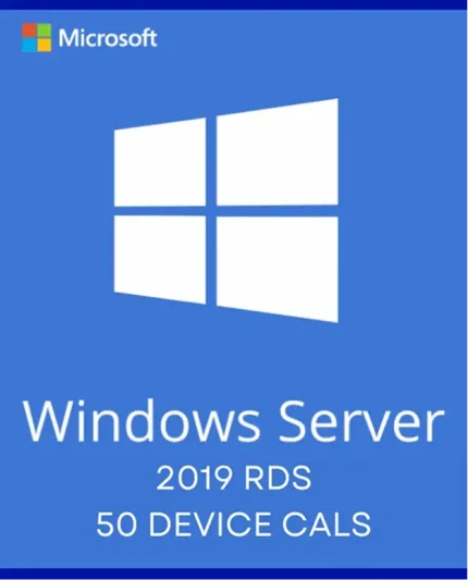 Windows Server 2019 RDS CALs 50 Devices License