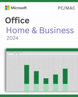 Microsoft Office Home and Business 2024 License PC Mac