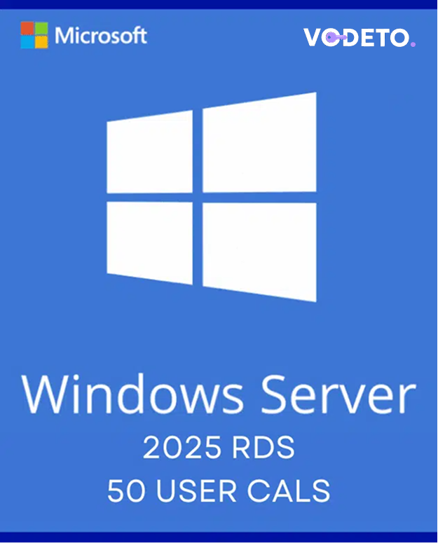 Microsoft Windows Server 2025 RDS 50 User CALs - Scolak