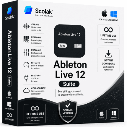 Ableton Live 12 Suite Lifetime License for Windows and Mac