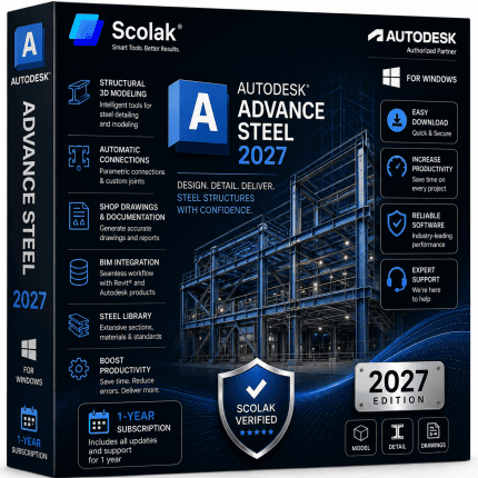 Autodesk Advance Steel 2027 1-Year Subscription