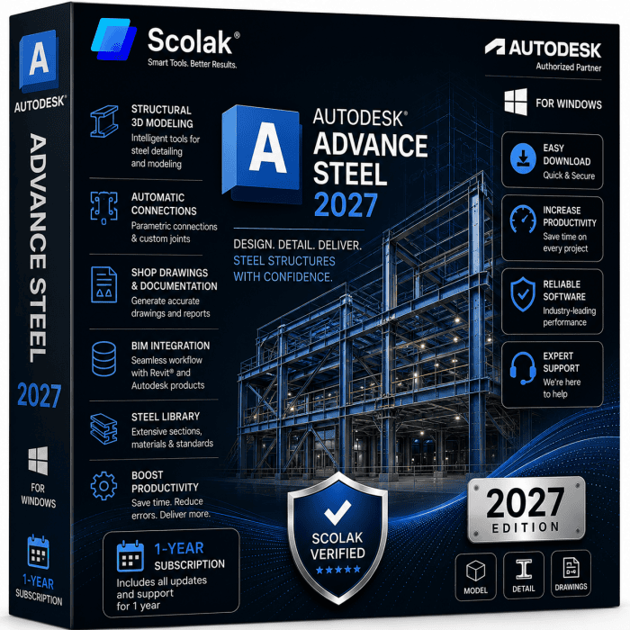 autodesk-advance-steel-2027-1-year-subscription Autodesk Advance Steel 2027 1-Year Subscription
