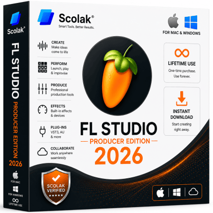 FL Studio Producer Edition 2026 Lifetime License for Windows and Mac